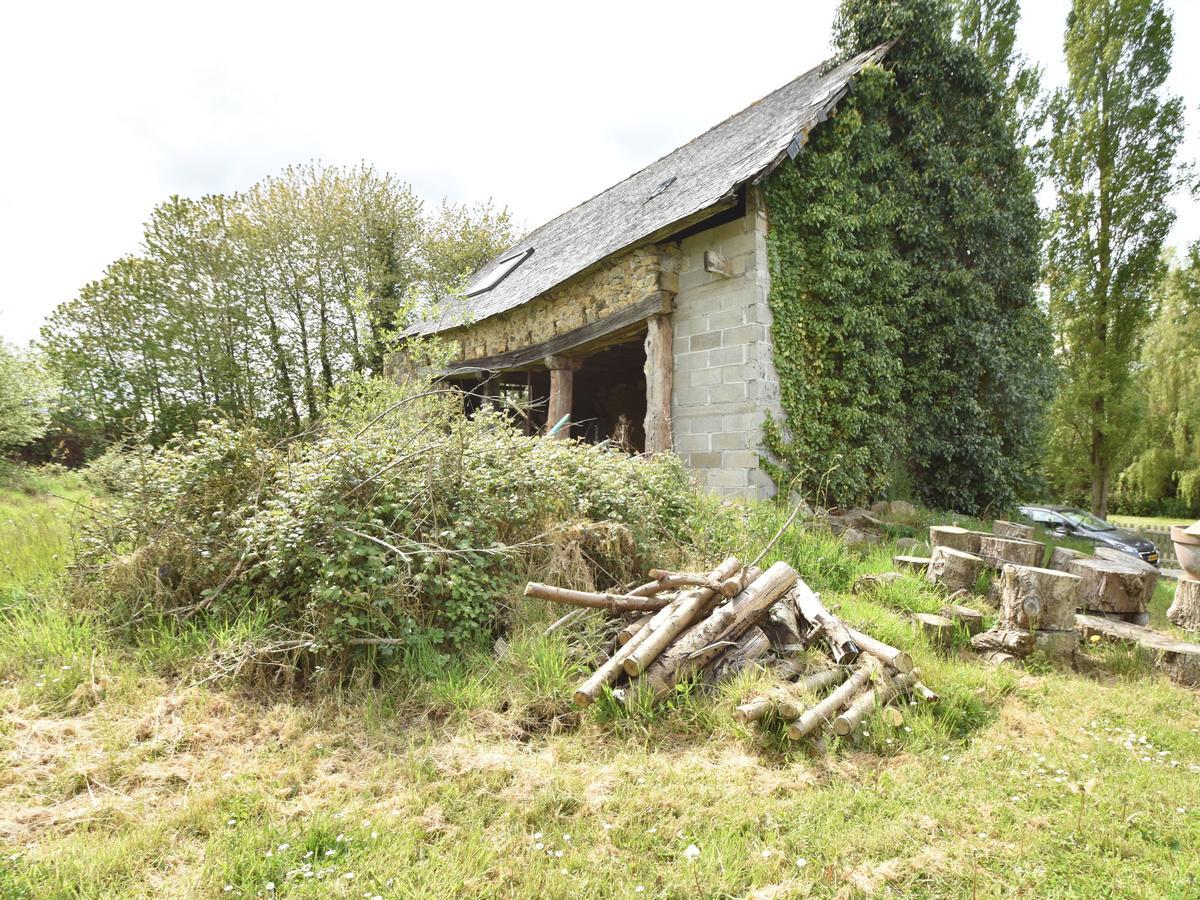 Breton Stone House In Saint Gilles Les Bois Villa Exteriör bild